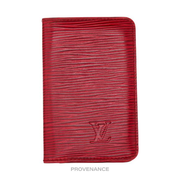 🔴 Louis Vuitton "MALLETIER" PO Wallet - Red Epi - Picture 2 of 8